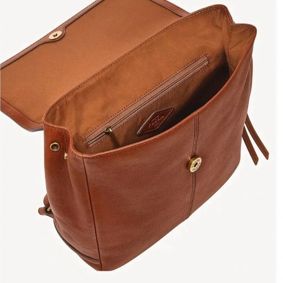 Fossil Claire Leather Backpack NWT - Picture 4 of 6